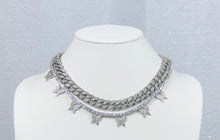 Load image into Gallery viewer, Butterfly Tennis Necklace - Silver