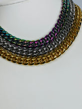 Load image into Gallery viewer, Arabella Cuban Link Necklace - Rainbow