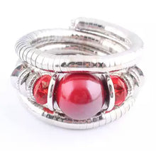 Load image into Gallery viewer, Nevaeh Wrap Bracelet - Red
