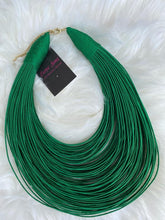 Load image into Gallery viewer, Jahzara Tribal Bib - Emerald
