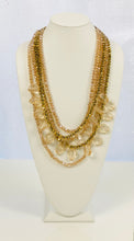 Load image into Gallery viewer, Kensington Glass Beads Necklace - Gold
