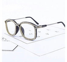 Load image into Gallery viewer, Khia Frames - Silver &amp; Black
