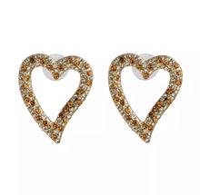 Load image into Gallery viewer, Mi Amor Studs - Congac

