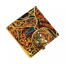 Load image into Gallery viewer, Royalty Scarf - Black &amp; Gold
