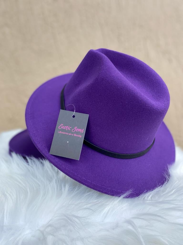 Aurora Fedora -Purple