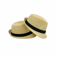 Load image into Gallery viewer, Channa Straw Fedora - Beige
