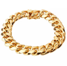 Load image into Gallery viewer, Arabella Cuban Link Bracelet- Gold
